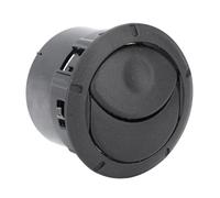 CQRBNE Salida Aire Acondicionado Coche para Logan para Sandero MK1 2004-2013 para Logan para Sandero MK2 2014-en Adelante Cubierta Ventilación Tablero 8200212480(Negro)