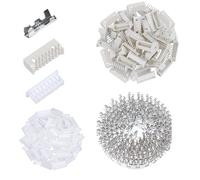 CQRobot 50 Juegos/500 Piezas 1,25 mm 8-Pines Electrónico Cable a Placa Conector Componentes Enchufe SMD Macho, Receptáculo Hembra Carcasa y T Forma Engarce Terminal, Compatible con Molex Picoblade.