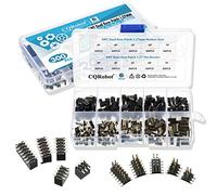 CQRobot Gold-Plated SMT Dual Row Patch 1.27mm - 3/4 / 5/6 / 7 Pin Mother Seat and Pin Header Kit. Application to Prototype Board, PCB Prototyping.