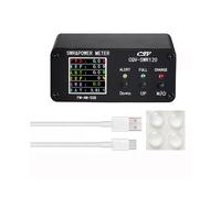 CQV-SWR120 Medidor de onda estacionaria de potencia SWR de 120 W Función de alarma alta Pantalla a todo color de 240 x FM-AM-SSB