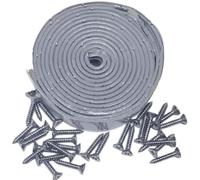 CR-MOESANCO® Kit Butilo Claraboya 2,5m + 30 Tornillos INOX | Sella cualquier abertura del techo frente a filtraciones, lluvia y humedad con un acabado duradero y profesional.