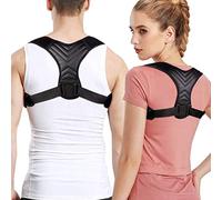 CR Pack de 2 cinturones correctores de postura para ti y tu ser querido que apoyan tu espalda y hombro, cómodo y ajustable, cómodo para cuello, espalda y hombro, tamaño normal