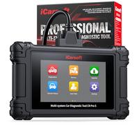 CR Pro S Herramienta de Diagnóstico Bidireccional para Todos los Coches, Codificación ECU para Audi/BMW/VW, Escáner OBD2, Pantalla Táctil/49 Restablecimientos/4000+ Pruebas/Registro de Batería