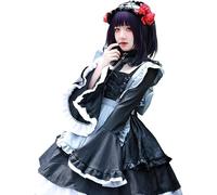 CR ROLECOS My Dress-Up Darling Cosplay Marin Kitagawa Kuroe Shizuku Disfraz Uniforme Mujer Disfraz Conjunto Completo JK Uniforme Halloween Fiesta Vestido Up XL