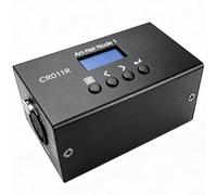 CR011R Convertidor Bidireccional Art-Net DMX 1-Universo - Interfaz Ethernet a DMX512 con pantalla OLED, alimentación Type-C para control de iluminación, simulación y aplicaciones Tiras LED