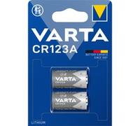 -CR123A-2 Pilas domésticas, Batería Batería de un solo uso, CR123A, Litio, 3 V, 2 pieza(s), 1600 mAh