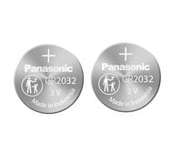 CR2032 Batería (2 Unidades) - Panasonic, célula de Litio, 3 V