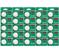 CR2450 3v batería de Litio CR 2450 batería de la célula de la Moneda con la Capacidad 650mAh 25 Paquete para Las Velas llevadas