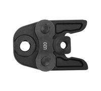 Cr40 - Mordaza de prensado de acero compacta, 14 mm, para conexiones de tubos con un diámetro exterior de 0,79 pulgadas, en el suministro de agua, industria automotriz, LAN