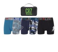 CR7 5-Pack Boy's Cotton Trunk Baadores Ajustados para Hombre, Multicolor, 10-12 Años para Niños