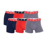 CR7 Boxer Hombre 6 Pack Trunks Algodón Stretch - Blanco Azul Negro XL-2XL