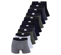 CR7 Calzoncillos Hombre, 10er Paquete - Boxer, Algodón Stretch, Logotipo Federal