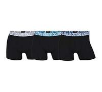 CR7 Cotton Fashion Trunks Three Pack Bañadores Ajustados para Hombre, Black, XL