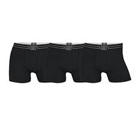 CR7 CR7 Cotton Fashion Trunks Three Pack, Bañadores Ajustados para Hombre Hombre, Black, S