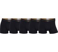 CR7 Cristiano Ronaldo Baadores Ajustados para Hombre, Paquete de 5, Negro, M