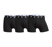 CR7 Cristiano Ronaldo Boxers de Algodón para Hombre, Paquete de 3, Negro, S
