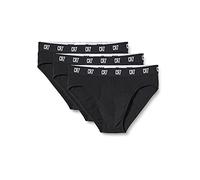 CR7 Cristiano Ronaldo Boxers de Algodón para Hombre, Paquete de 3, Negro, XL