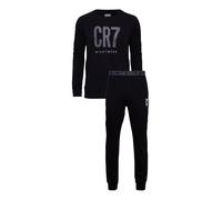 CR7 - Cristiano Ronaldo Pijama largo 'Homewear' azul / negro XXL azul / negro