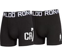 Cr7 Cristiano Ronaldo Unterhose Stretch Boxershorts - Pantalón Interior térmico para niño, Color Multicolor, Talla 128-140 cm