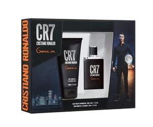 CR7 Game On Cristiano Ronaldo for Men 2 Pc Gift set 1oz EDT Spray, 5.1oz Shower Gel