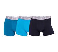 CR7 Hombre Cristiano Ronaldo 3-Pack Tronco Boxer - Armada/Azul/Light Azul - L