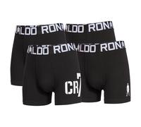 CR7 Jóvenes Calzoncillos, 4er Paquete - Boxer, Algodón Stretch, Logotipo Federal