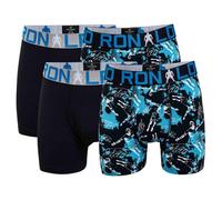 CR7 Jóvenes Calzoncillos, 4er Paquete - Boxer, Algodón Stretch, Logotipo Federal