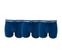 CR7 Underwear Pack 3 Bóxers Hombre - Algodón Orgánico Transpirable con Cintura Suave - Multicolor (FR/ES, Letras, S, Regular, Regular, Azul)