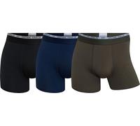 CR7 Underwear Pack 3 Bóxers Hombre - MicrofibraTranspirable con Cintura Suave - Multicolor (FR/ES, Letras, L, Regular, Regular, Multicolor)