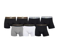 CR7 Underwear Pack 7 Bóxers Hombre Algodón con Caja de Regalo - Negro, Gris y Blanco (FR/ES, Letras, L, Regular, Regular, Negro, Gris, Blanco)