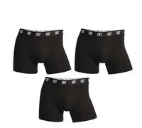 CR7 Underwear Pack de 3 Bóxers para Hombre - Algodón Orgánico Transpirable con Cintura Suave Surtido de Colores Negro Talla M