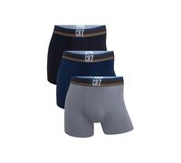CR7 Underwear Pack 3 Bóxers Hombre - MicrofibraTranspirable con Cintura Suave - Multicolor (FR/ES, Letras, S, Regular, Regular, Multicolor)