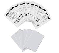 CR80 - Limpiador de lector de tarjetas de doble cara para impresoras DYMO y CoStar LabelWriter, impresoras POS e impresoras de tarjetas de identificación. Viene en un paquete de 10 (60622).