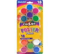 Cra-Z-Art Botes de pintura lavables para pósteres, 90 ml en total, 18 unidades (10605)
