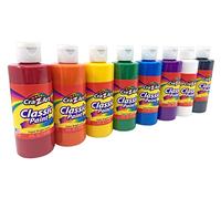 Cra-Z-art - Pinturas clásicas lavables a granel, 118 ml por vial, 8 unidades, 946 ml