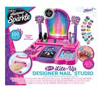 Cra-Z-Art Shimmer 'n Sparkle 8 en 1 Lite-Up - Estudio de dise o de u as