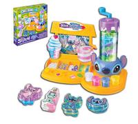 CRA-Z-ART- Puntada CRA Z Disney Slimy Creations Studio. Haz tu Propio Slime con recipientes Stitch, Multicolor (Larose 37199)