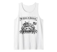 Crab Art: No Hay Reyes en Estados Unidos, política Camiseta sin Mangas
