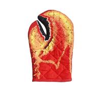 Crab Claw Oven Mitts About 25x16cm In Cotton | Oven Mitt | Anti-scalding High Temp Cotton Lined Baking Grilling Gloves