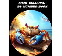 CRAB COLORING BY NUMBER BOOK