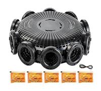 Crab Fishing Trap - Mesh Capture Cage, Seafood Catching Device with Escape Resistant Design, Foldable Structure, Net Build, Portable Marine Trap for Securing Live Aquatic Species Efficiently