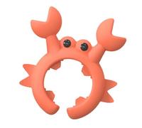 Crab Spoon Holder - 5.8x6.5cm Soporte Cucharas Silicona | Porta Cucharón Anti Desbordamiento - Soporte Utensilios - Protector Espátula | Almacenamiento Móvil Cocina Hogar