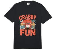 Crabby But Fun Summer Crab Vacaciones Comfort Colors Adult Heavyweight T-Shirt