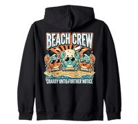 Crabby Until Further Notice Beach Crew Summer Sudadera con Capucha