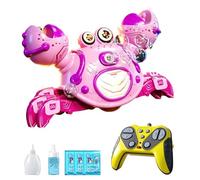 Crabe Rampant Jouet Électronique | Bulles, Musique Et Lumières Interactives | Pour Garçons Filles Famille Maison École Voyage Camping Anniversaire Fête
