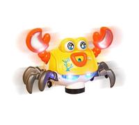 Crabe Rampant Pour Bébé, Jouet Musical À LED, Crabe, Jouet Interactif Pour | Jouets Électrique Sensoriel Mobile Pour Animaux De Compagnie, Pour Garçons Et Filles, Cadeau D'anniversair