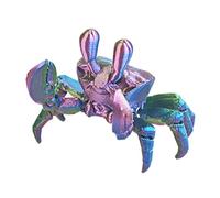 Crabe Realiste - Crabe Qui Marche Bebe Jouet | Crabe Fidget Imprimé En 3D | Petit Modèle Pour Décoration D'intérieur | Figurine D'action Créative Pour Aménagement Paysager D'aquarium
