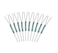 Crabop 10 interruptores de láminas de vidrio SPDT de 3 pines, N/O N/C 60 V 0,25 A, sensor magnético compacto para proyectos IoT y sistemas de seguridad