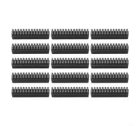 Crabop 15 cepillos de boquilla de silicona para BambuLab A1 para mini, limpiaparabrisas resistente al calor para limpieza de impresora 3D, elimina para pla para petg ABS, gris