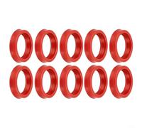 Crabop Anillo de sellado de máquina de café Junta de silicona a prueba de fugas, para AEG para BOSCH para SIEMENS para KRUPS para MELITTA para MIELE para ENA Series (10 piezas)